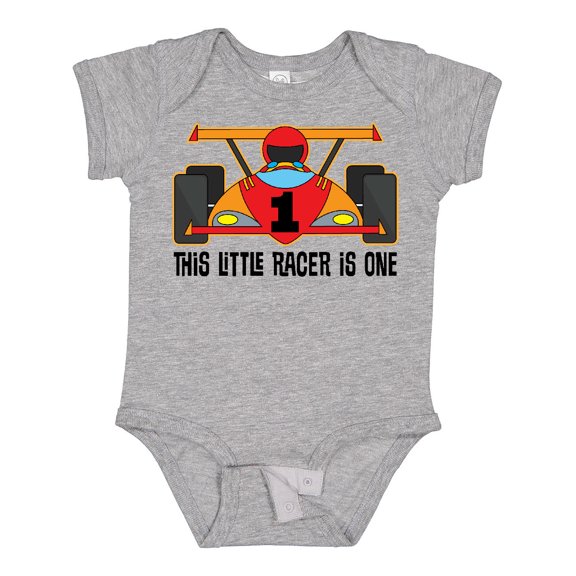 Inktastic 1st Birthday Race Car Boys Boys Baby Bodysuit