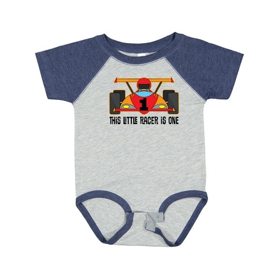 Inktastic 1st Birthday Race Car Boys Boys Baby Bodysuit