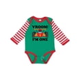 thumbnail image 1 of Inktastic 1st Birthday Racing Car Boys Boys Long Sleeve Baby Bodysuit, 1 of 5