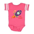 thumbnail image 1 of Inktastic 1st Birthday Rocketship One Year Old Boys or Girls Baby Bodysuit, 1 of 5