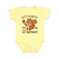 thumbnail image 1 of Inktastic 1st Birthday Squirrel Let's Go Nuts Party Theme Boys or Girls Baby Bodysuit, 1 of 5