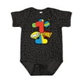thumbnail image 1 of Inktastic 1st Birthday Superhero Boys or Girls Baby Bodysuit, 1 of 5