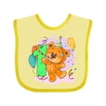 thumbnail image 1 of Inktastic 1st Birthday Teddy Bear Boys or Girls Baby Bib, 1 of 4