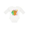 thumbnail image 1 of Inktastic 1st Birthday Teddy Bear Boys or Girls Long Sleeve Baby Bodysuit, 1 of 5