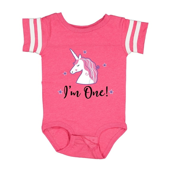 Inktastic 1st Birthday Unicorn Girls Baby Bodysuit