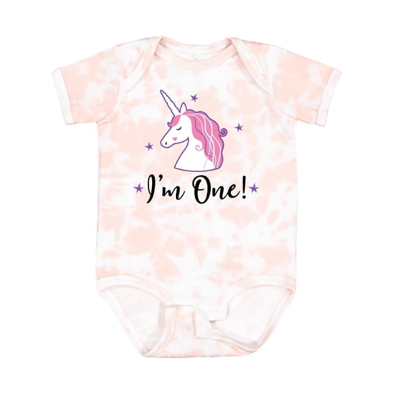 Inktastic 1st Birthday Unicorn Girls Baby Bodysuit