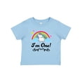 thumbnail image 1 of Inktastic 1st Birthday Unicorn Rainbow 1 Year Old Party Girls Baby T-Shirt, 1 of 5