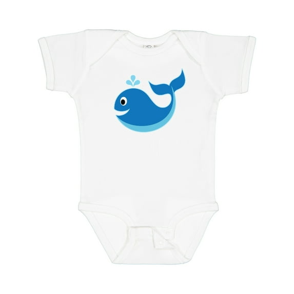 Inktastic 1st Birthday Whale Fish Boys Boys Baby Bodysuit