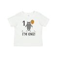 thumbnail image 1 of Inktastic 1st Birthday Woodland Bear 1 Year Old Boys or Girls Baby T-Shirt, 1 of 5