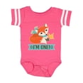 thumbnail image 1 of Inktastic 1st Birthday Woodland Fox 1 Year Old Boys or Girls Baby Bodysuit, 1 of 5