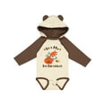 thumbnail image 1 of Inktastic 1st Birthday Woodland Fox Boys or Girls Long Sleeve Baby Bodysuit, 1 of 5