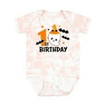 thumbnail image 1 of Inktastic 1st Birthday with Ghost and Bats Halloween Boys or Girls Baby Bodysuit, 1 of 5