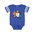 thumbnail image 1 of Inktastic 1st Birthday with Ghost and Bats Halloween Boys or Girls Baby Bodysuit, 1 of 5
