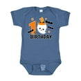 thumbnail image 1 of Inktastic 1st Birthday with Ghost and Bats Halloween Boys or Girls Baby Bodysuit, 1 of 5