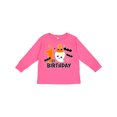 thumbnail image 1 of Inktastic 1st Birthday with Ghost and Bats Halloween Boys or Girls Long Sleeve Toddler T-Shirt, 1 of 5