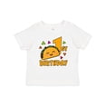 thumbnail image 1 of Inktastic 1st Birthday with Taco and Confetti Boys or Girls Baby T-Shirt, 1 of 5
