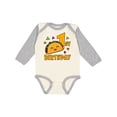 thumbnail image 1 of Inktastic 1st Birthday with Taco and Confetti Boys or Girls Long Sleeve Baby Bodysuit, 1 of 5