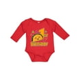 thumbnail image 1 of Inktastic 1st Birthday with Taco and Confetti Boys or Girls Long Sleeve Baby Bodysuit, 1 of 5