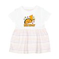 thumbnail image 1 of Inktastic 1st Birthday with Taco and Confetti Girls Baby Dress, 1 of 5