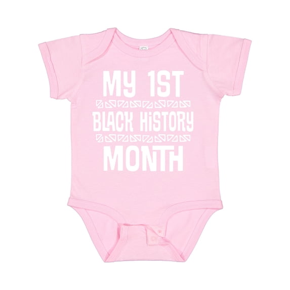 Inktastic 1st Black History Month Boys or Girls Baby Bodysuit