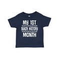 thumbnail image 1 of Inktastic 1st Black History Month Boys or Girls Baby T-Shirt, 1 of 5