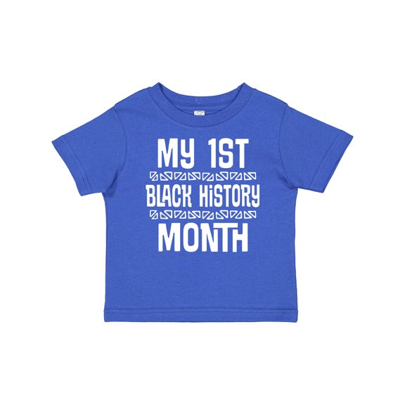 Inktastic 1st Black History Month Boys or Girls Baby T-Shirt