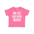 thumbnail image 1 of Inktastic 1st Black History Month Boys or Girls Baby T-Shirt, 1 of 5