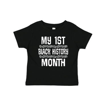 Inktastic 1st Black History Month Boys or Girls Baby T-Shirt