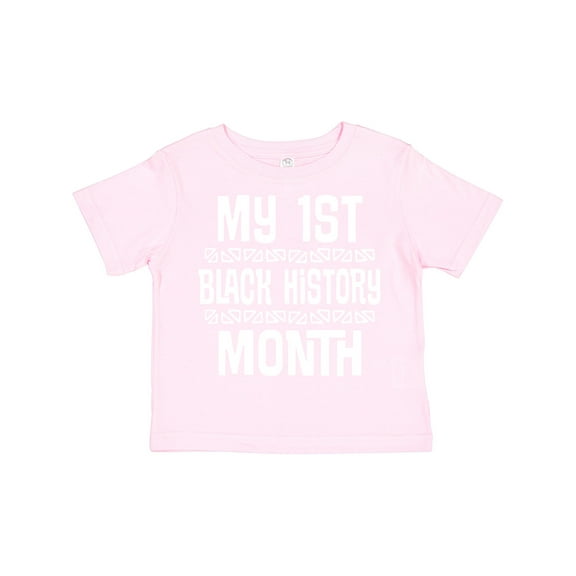 Inktastic 1st Black History Month Boys or Girls Toddler T-Shirt