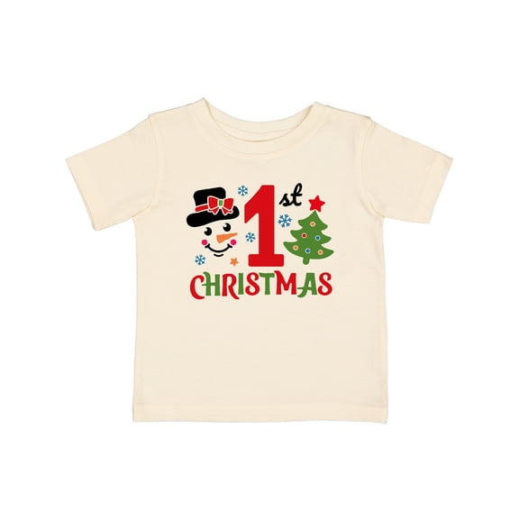 Inktastic 1st Christmas Boys or Girls Baby T-Shirt