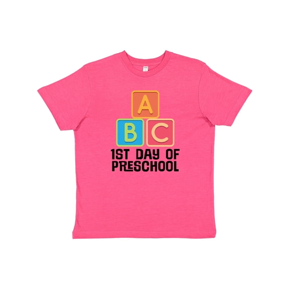 Inktastic 1st Day Of Preschool Youth T-Shirt