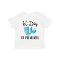 thumbnail image 1 of Inktastic 1st Day of Preschool Mermaid Girls Toddler T-Shirt, 1 of 5