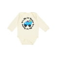 thumbnail image 1 of Inktastic 1st Easter Egg Truck Boys Long Sleeve Baby Bodysuit, 1 of 5