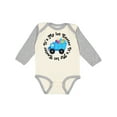 thumbnail image 1 of Inktastic 1st Easter Egg Truck Boys Long Sleeve Baby Bodysuit, 1 of 5