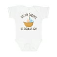thumbnail image 1 of Inktastic 1st Father's Day Baby Boy Boys Baby Bodysuit, 1 of 5