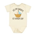 thumbnail image 1 of Inktastic 1st Father's Day Baby Boy Boys Baby Bodysuit, 1 of 5