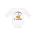 thumbnail image 1 of Inktastic 1st Father's Day Baby Boy Boys Long Sleeve Baby Bodysuit, 1 of 5