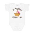 thumbnail image 1 of Inktastic 1st Fathers Day Baby Girl Girls Baby Bodysuit, 1 of 5