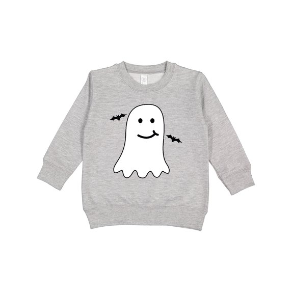 Inktastic 1st Halloween Ghost and Bats Toddler Sweatshirt