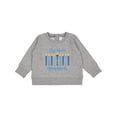 thumbnail image 1 of Inktastic 1st Hanukkah Candles Baby Sweatshirt, 1 of 4