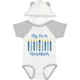 thumbnail image 1 of Inktastic 1st Hanukkah Candles Boys or Girls Baby Bodysuit, 1 of 5