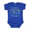 thumbnail image 1 of Inktastic 1st Hanukkah Candles Boys or Girls Baby Bodysuit, 1 of 5