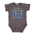 thumbnail image 1 of Inktastic 1st Hanukkah Candles Boys or Girls Baby Bodysuit, 1 of 5