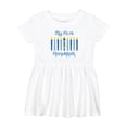 thumbnail image 1 of Inktastic 1st Hanukkah Candles Girls Baby Dress, 1 of 5