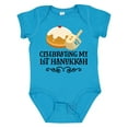 thumbnail image 1 of Inktastic 1st Hanukkah Childs Dreidel Boys or Girls Baby Bodysuit, 1 of 5