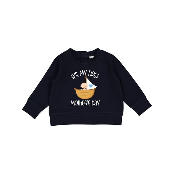 Inktastic 1st Mothers Day Boys Baby Sweatshirt