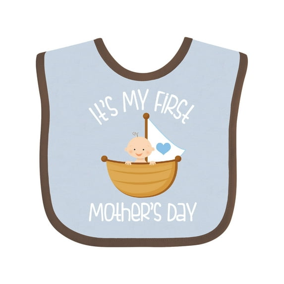 Inktastic 1st Mothers Day Boys Boys Baby Bib