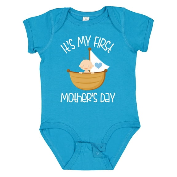 Inktastic 1st Mothers Day Boys Boys Baby Bodysuit