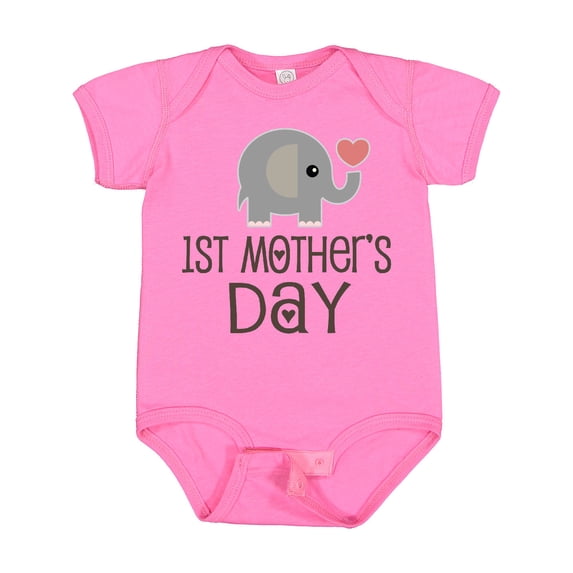 Inktastic 1st Mothers Day Boys or Girls Baby Bodysuit