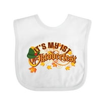 Inktastic 1st Oktoberfest Fall German Celebration Boys or Girls Baby Bib